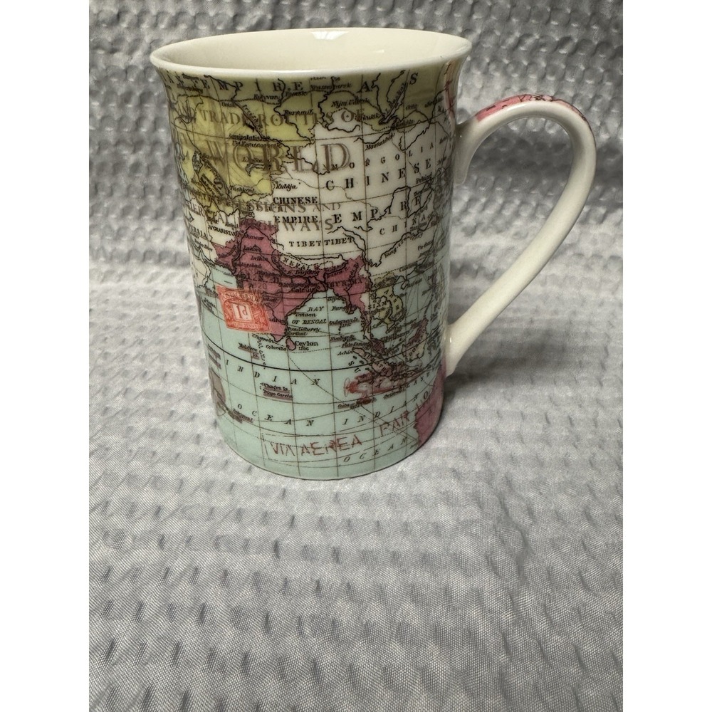Kent Pottery Map Coffee‎ Mug Cup